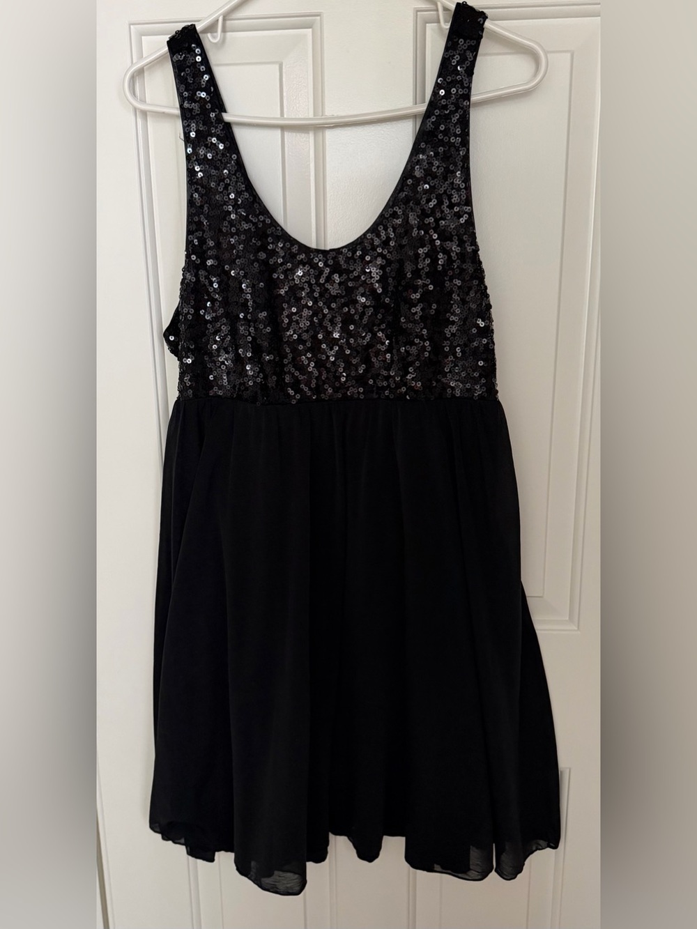 Apt. 9 Black Sequin Bodice Formal Dress